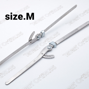 Adjustable steel drop lock hinge, large, medium