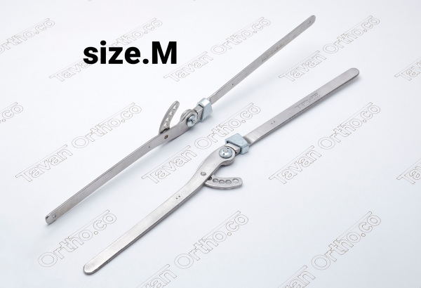 Adjustable steel drop lock hinge, large, medium